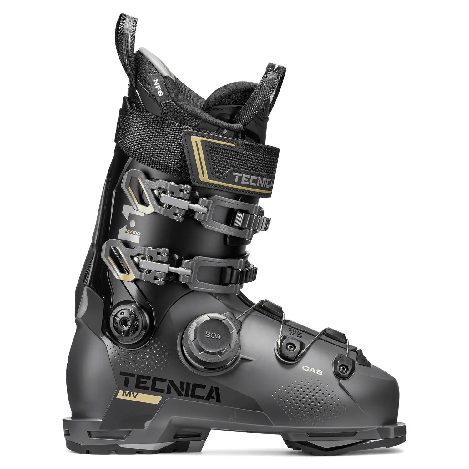 Tecnica Mach boa mv 100 gw Scarponi da sci grigi da uomo 1/7