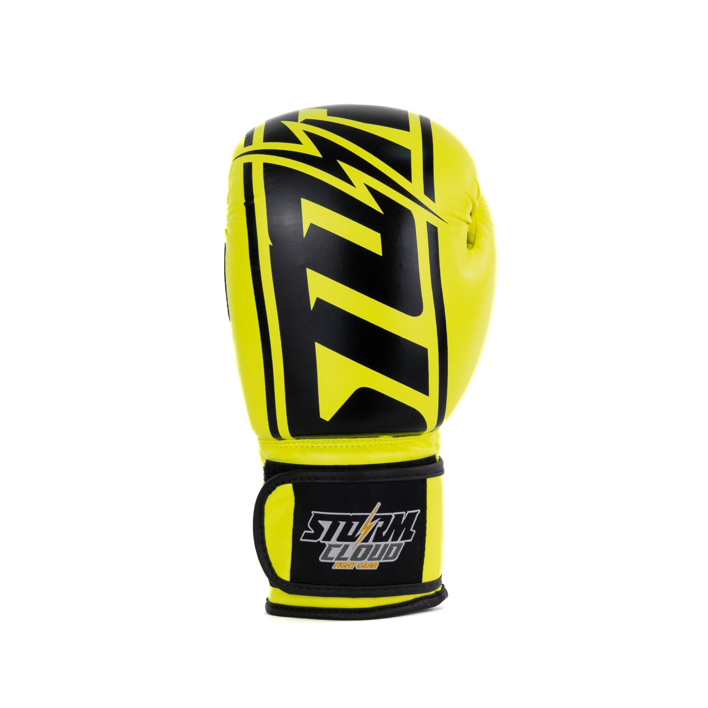 Rękawice bokserskie StormCloud Bolt 2 Neon Lime 14oz 3/7