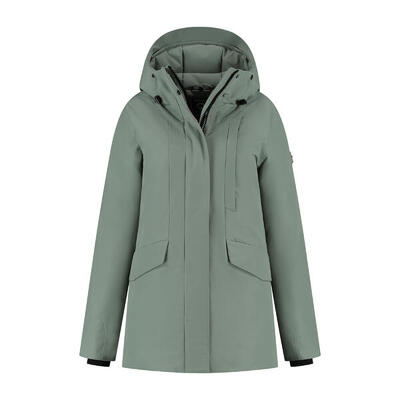 Lisbet dames - parka winterjas - waterdicht - groen