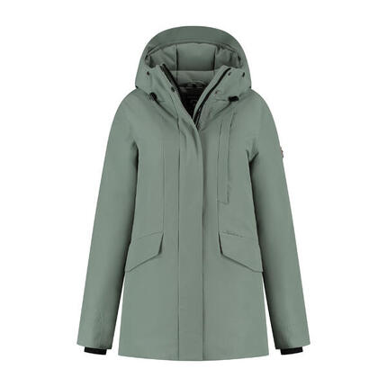 Lisbet Femmes - Parka - Imperméable - Vert