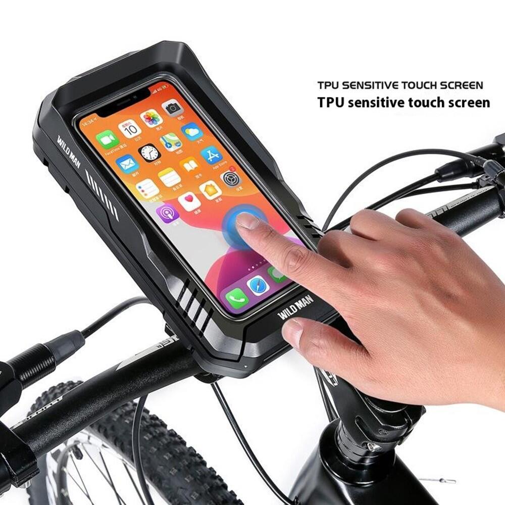 Support téléphone vélo étanche IPX6 rotative 360° écran tactile 7/7