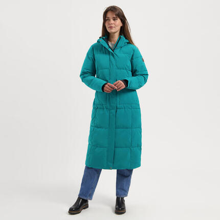 Franska Damen - Puffer Winterjacke - Wasserfest - Türkis