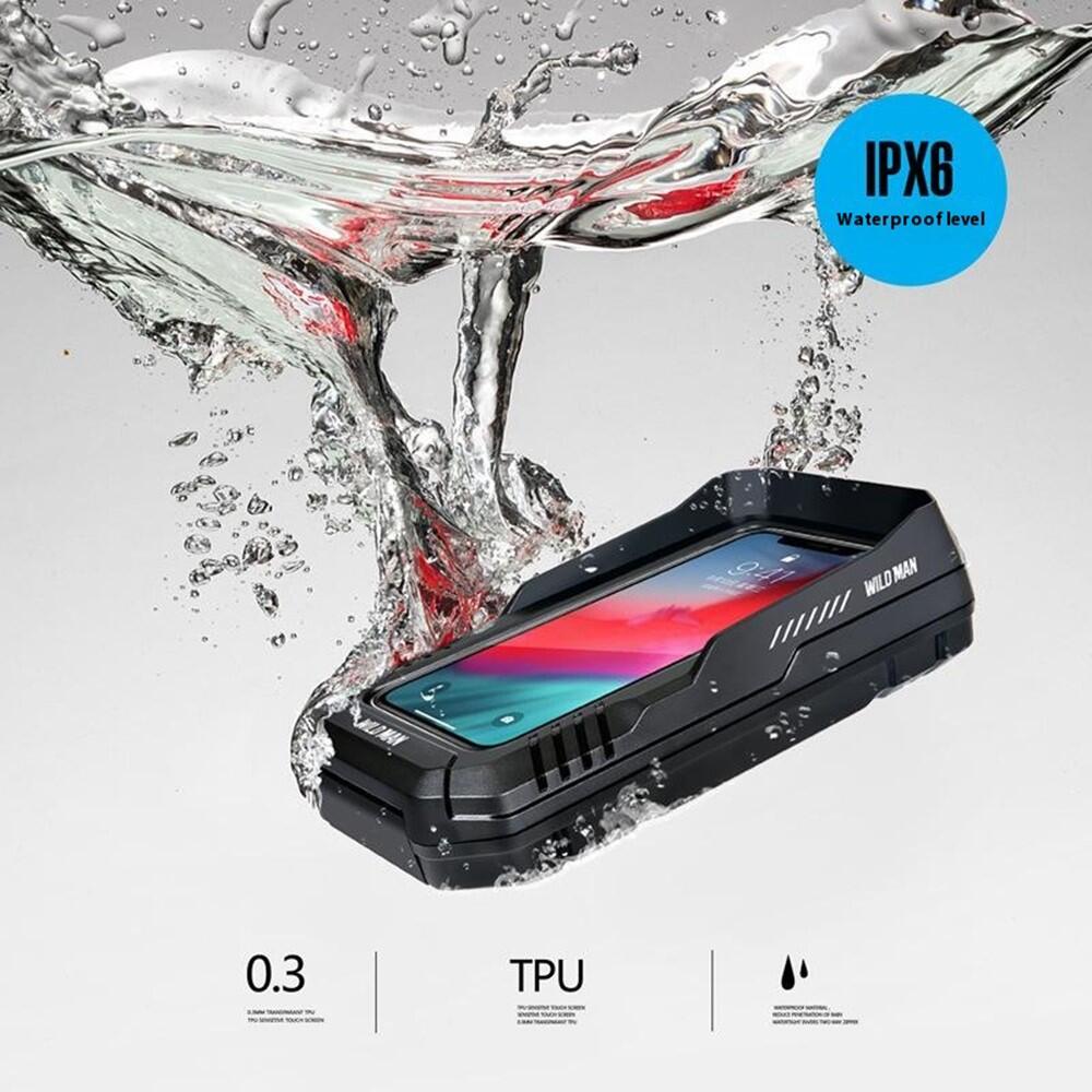 Support téléphone vélo étanche IPX6 rotative 360° écran tactile 6/7