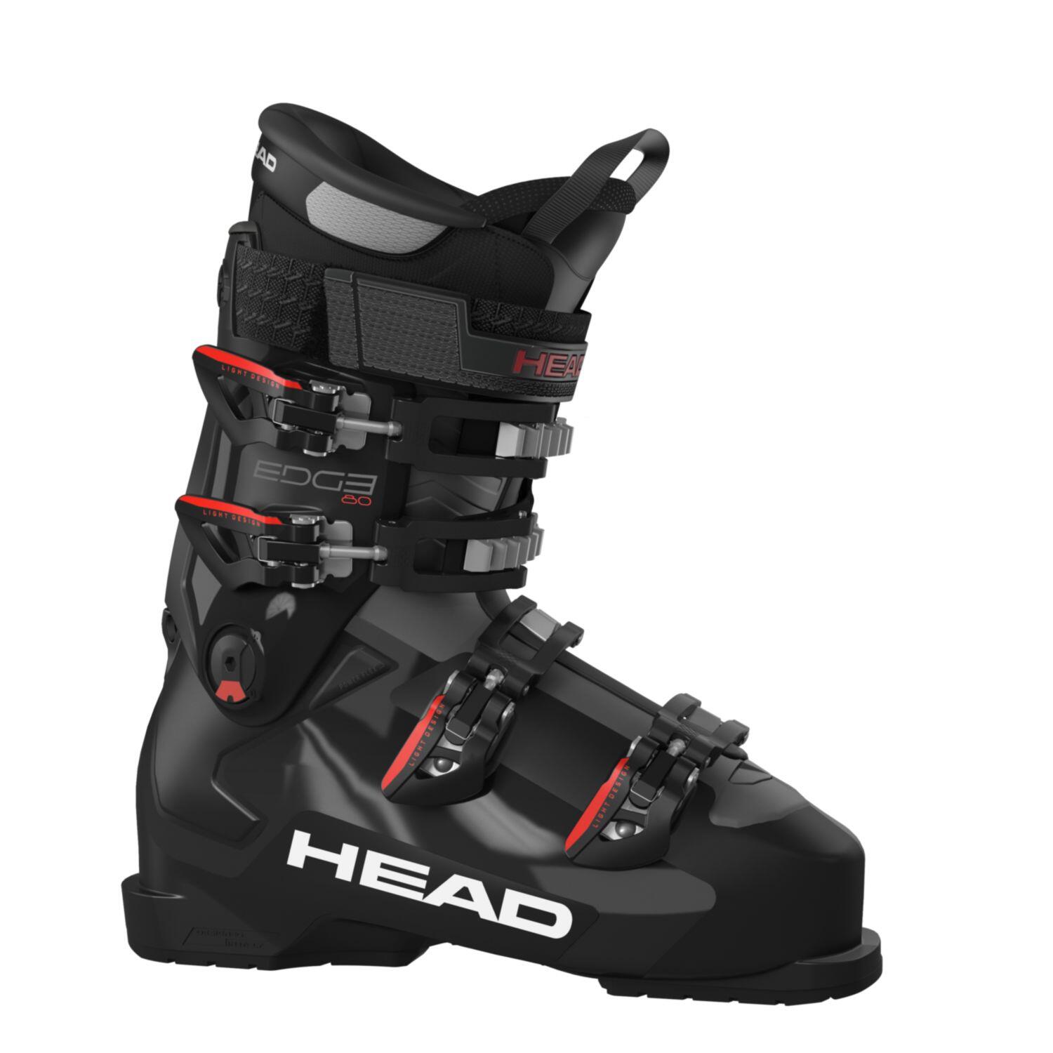 Botas esquí Head Edge 80 hv negro-rojo, Hombre 1/1