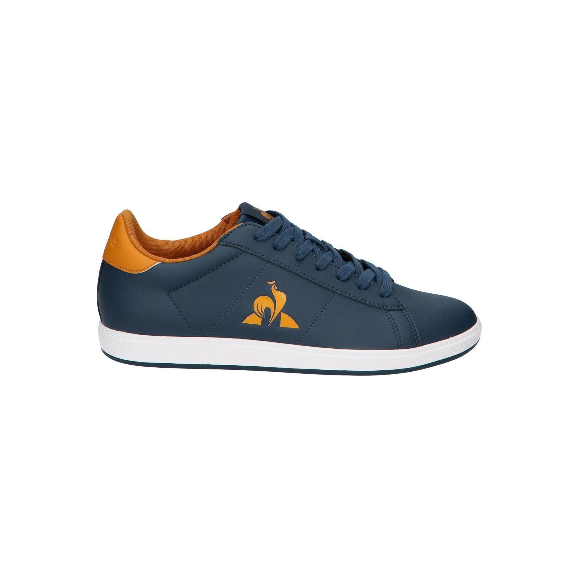 Le Coq Sportif - Baskets Homme Courtset 2 - Chaussures De Sport - Bleu - Decathlon