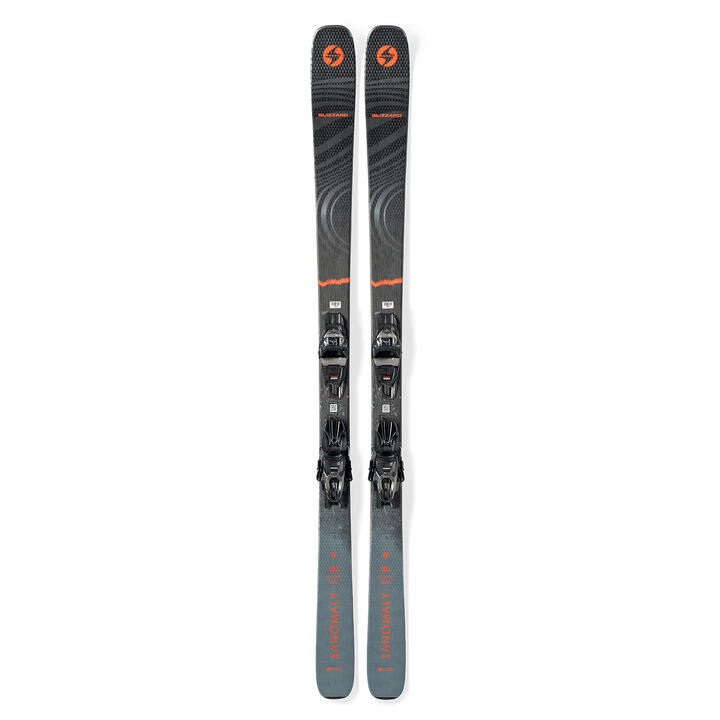 Skis Blizzard Anomaly 84 R - All Mountain, Rayon 15,5 M - Largeur 84 Mm - Avec Fixations TPC 10 Demo - Pour Débutants à Experts