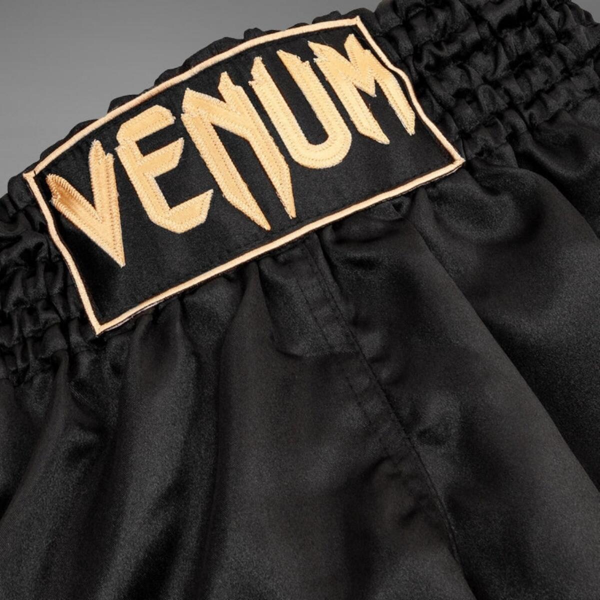 Venum Classic Muay Thai Shorts Black/Gold XL 2/5