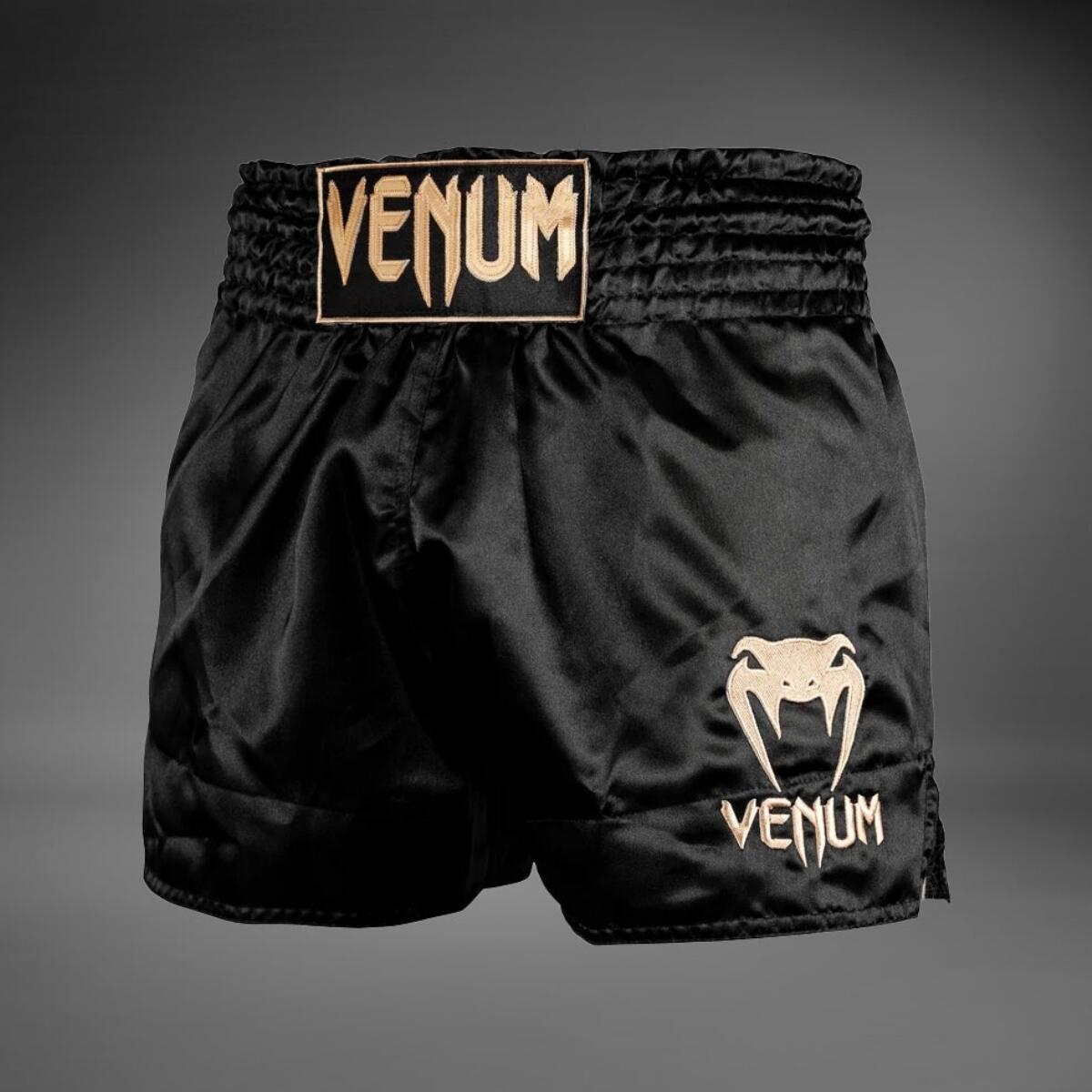 VENUM Venum Classic Muay Thai Shorts Black/Gold XL