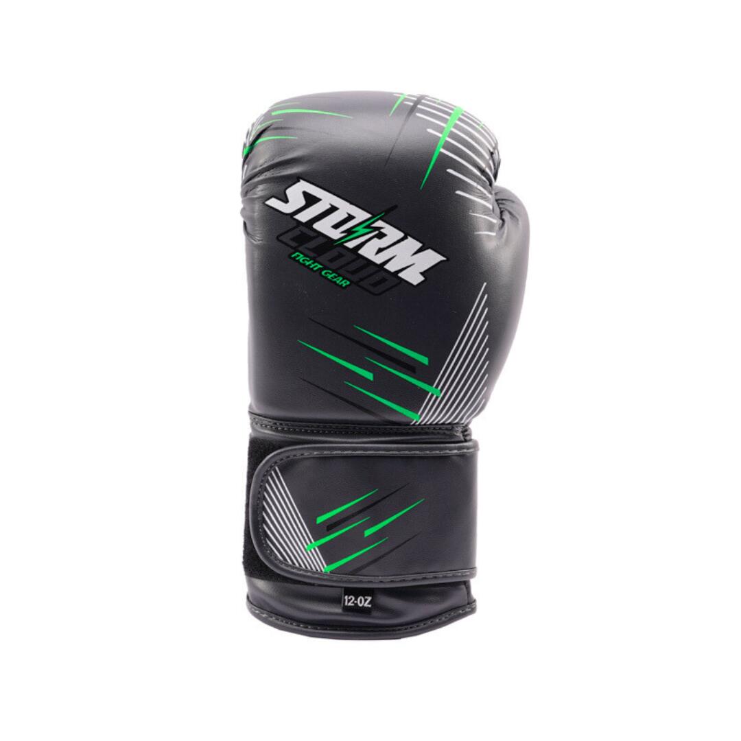 Rękawice bokserskie StormCloud StarFall Grafit-Limonka 10oz 3/7