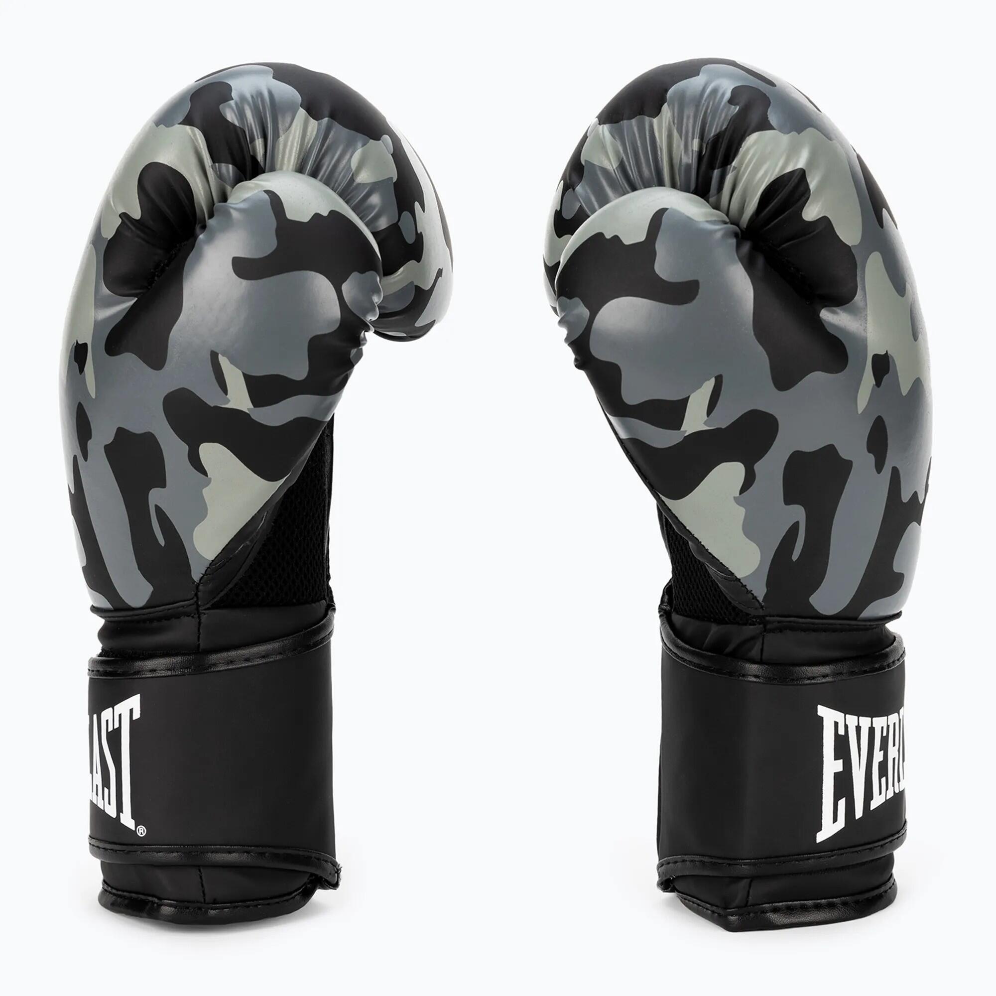 Rękawice bokserskie Everlast SPARK Grey Camo 12oz 2/4