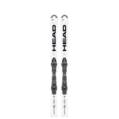 Head Wcr e.SL Rebel team sw ski pack + attacchi Ff 11 race White per ragazzi