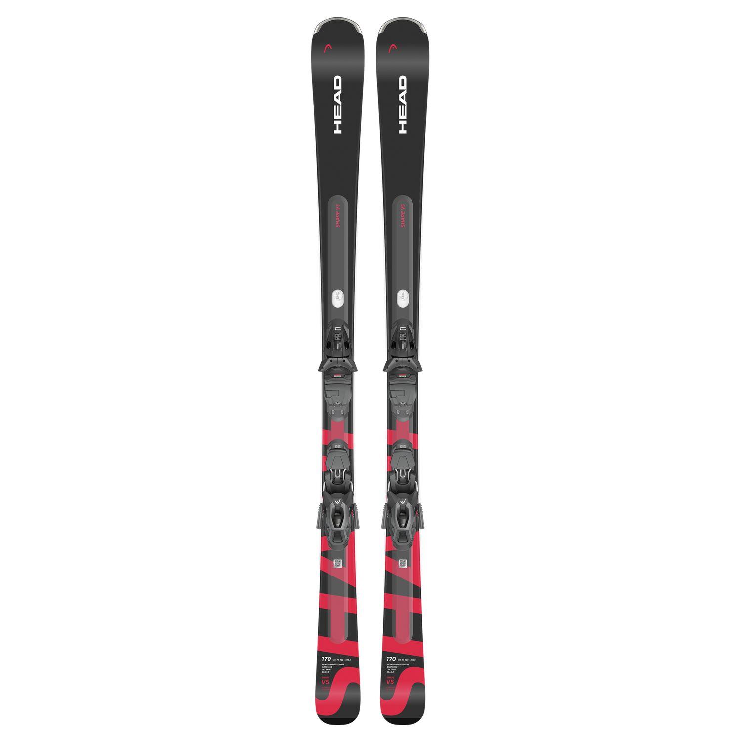 Head - Pack Ski Shape E.v5 + Fixations Prw 11 Gw Homme - Skis - Gris - 177 Cm - Decathlon
