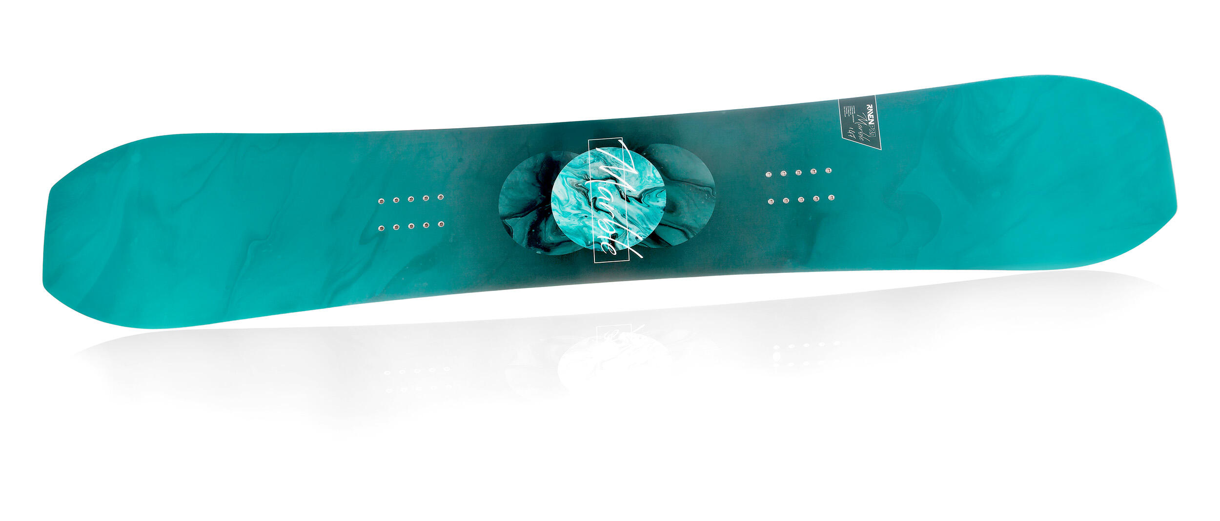 Snowboard Raven Marble Carbon Mint 2/7