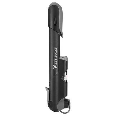Handpomp fiets draagbaar 100 psi met manometer
