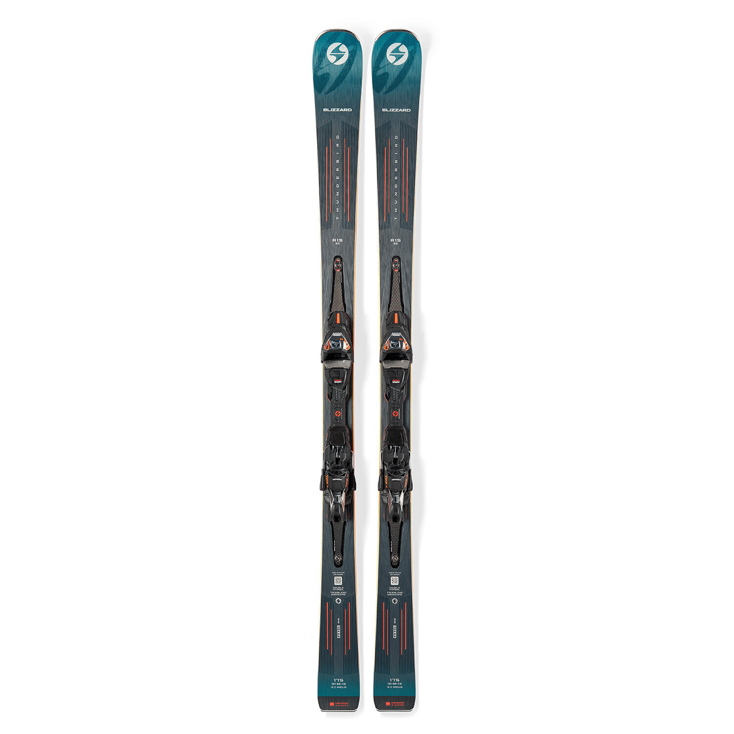 Pack De Skis Thunderbird R15-82 + Fixations Tpx12 Homme 1/1