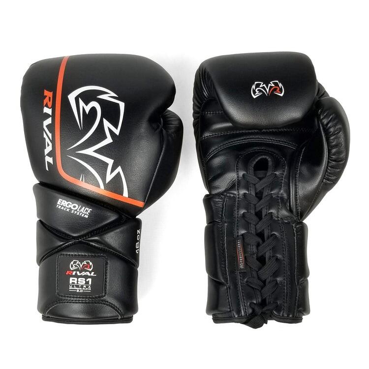 Rękawice bokserskie Rival RS1 2 Ultra Sparring Czarne 16oz 4/7
