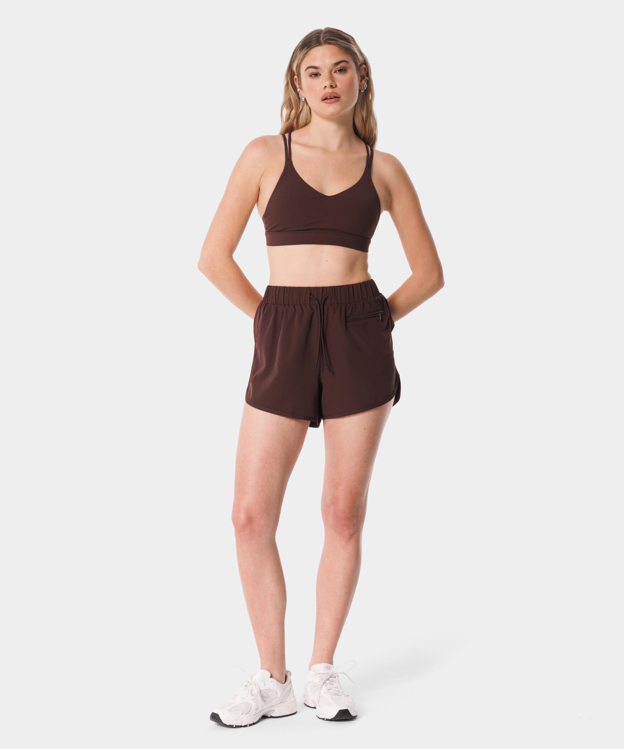 Lekkie szorty dla kobiet sportowe z kieszonką Carpatree Balletcore 4/7
