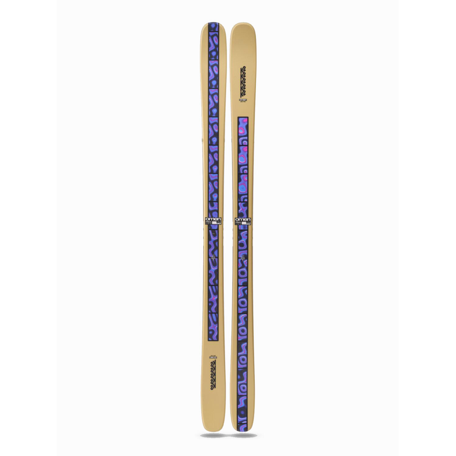 Esquís K2 Omen 90 Beige para hombre (sin accesorios) 1/1