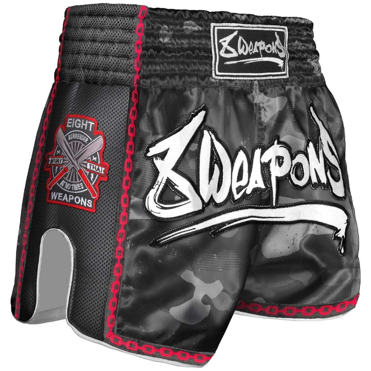 8 WEAPONS Muay Thai Shorts, Urban Camo 2.0 1/2