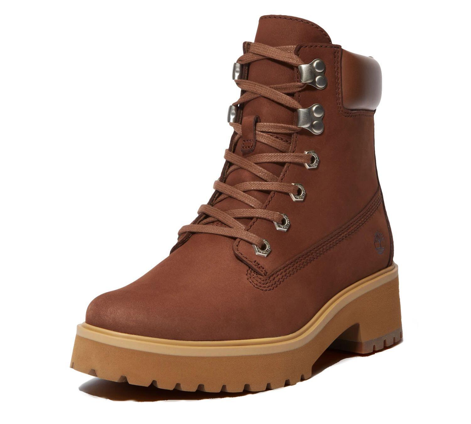 Timberland Carnaby Cool Mid Lace Boot Nubuck Braun 38 2/5