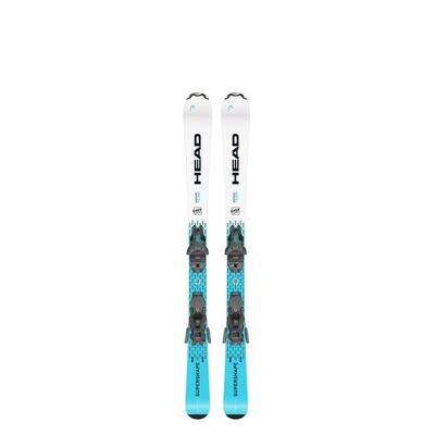 Head Supershape Team Easy Ski Pack + Bindung Jrs 4.5 gw Blau Jungen