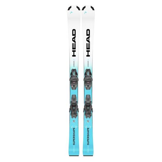 Mochila de esquí Head Supershape Jr. + fijaciones Jrs 4.5 gw Blue Boy