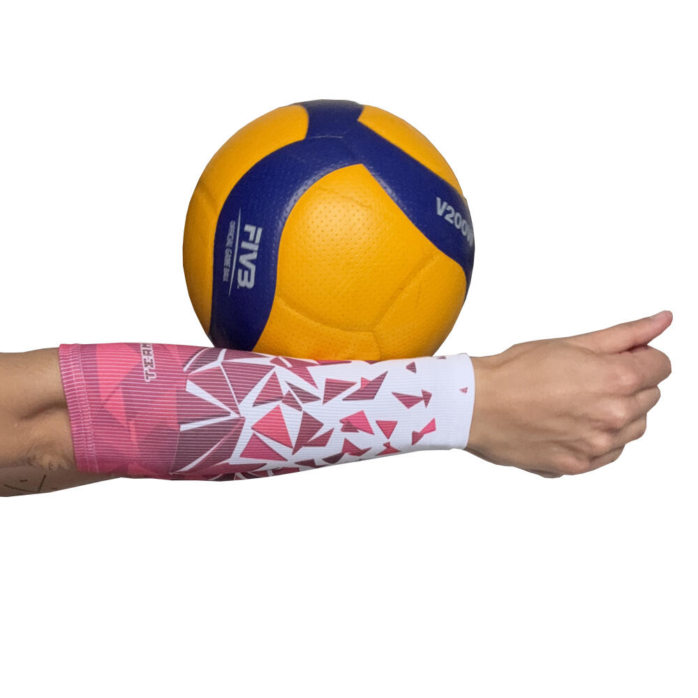 Rękawki siatkarskie unisex JG TEAM prążkowane krótkie 2/4