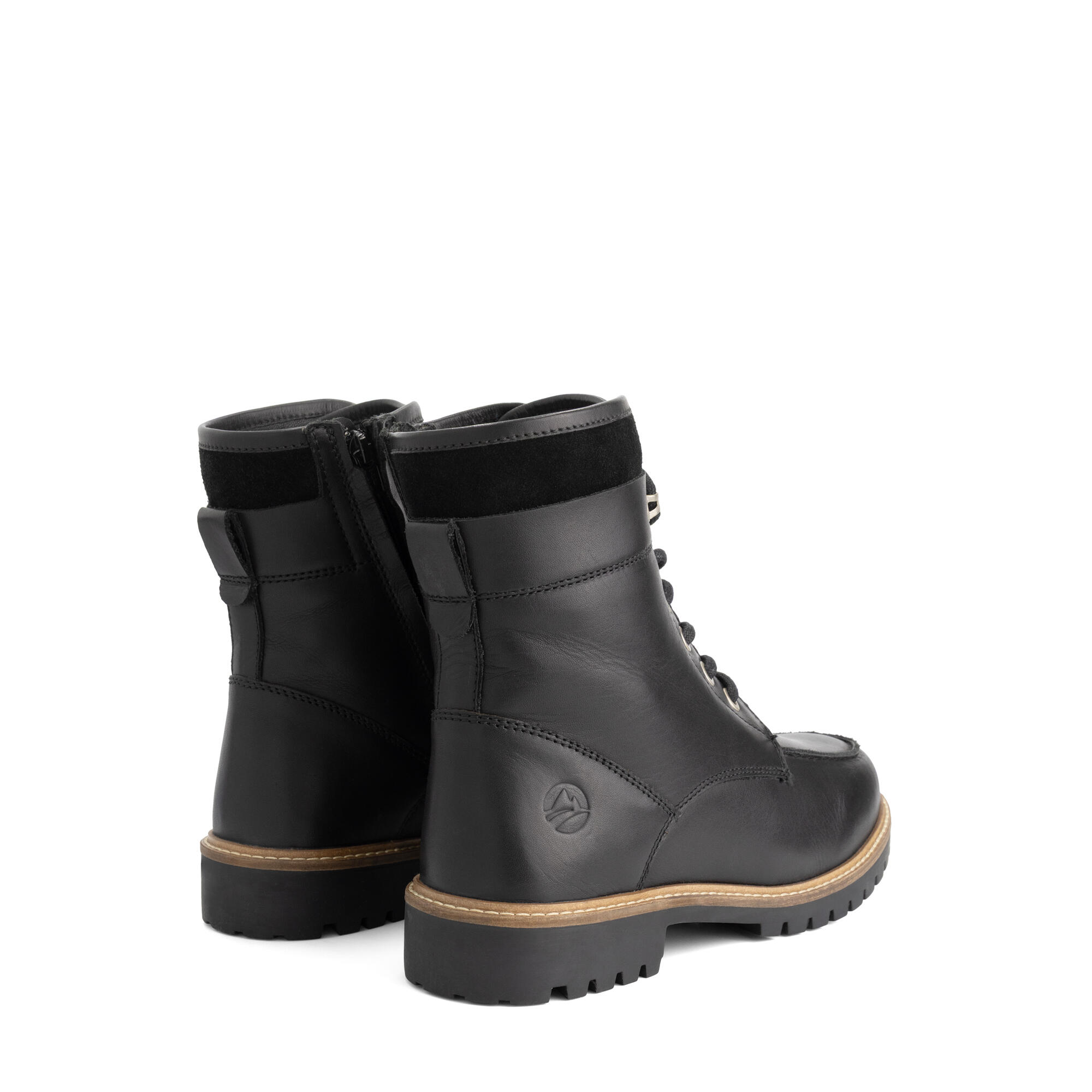 Langstrand Homme - Bottines à lacets - Doublure en laine - Noir 2/7