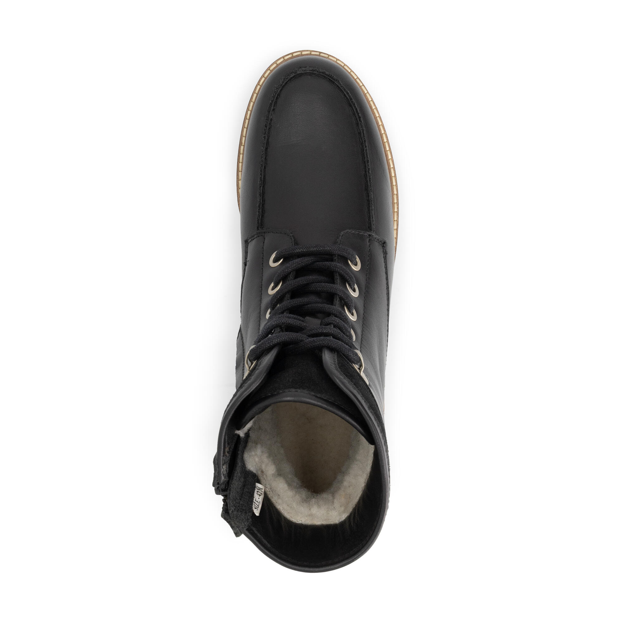 Langstrand Homme - Bottines à lacets - Doublure en laine - Noir 5/7