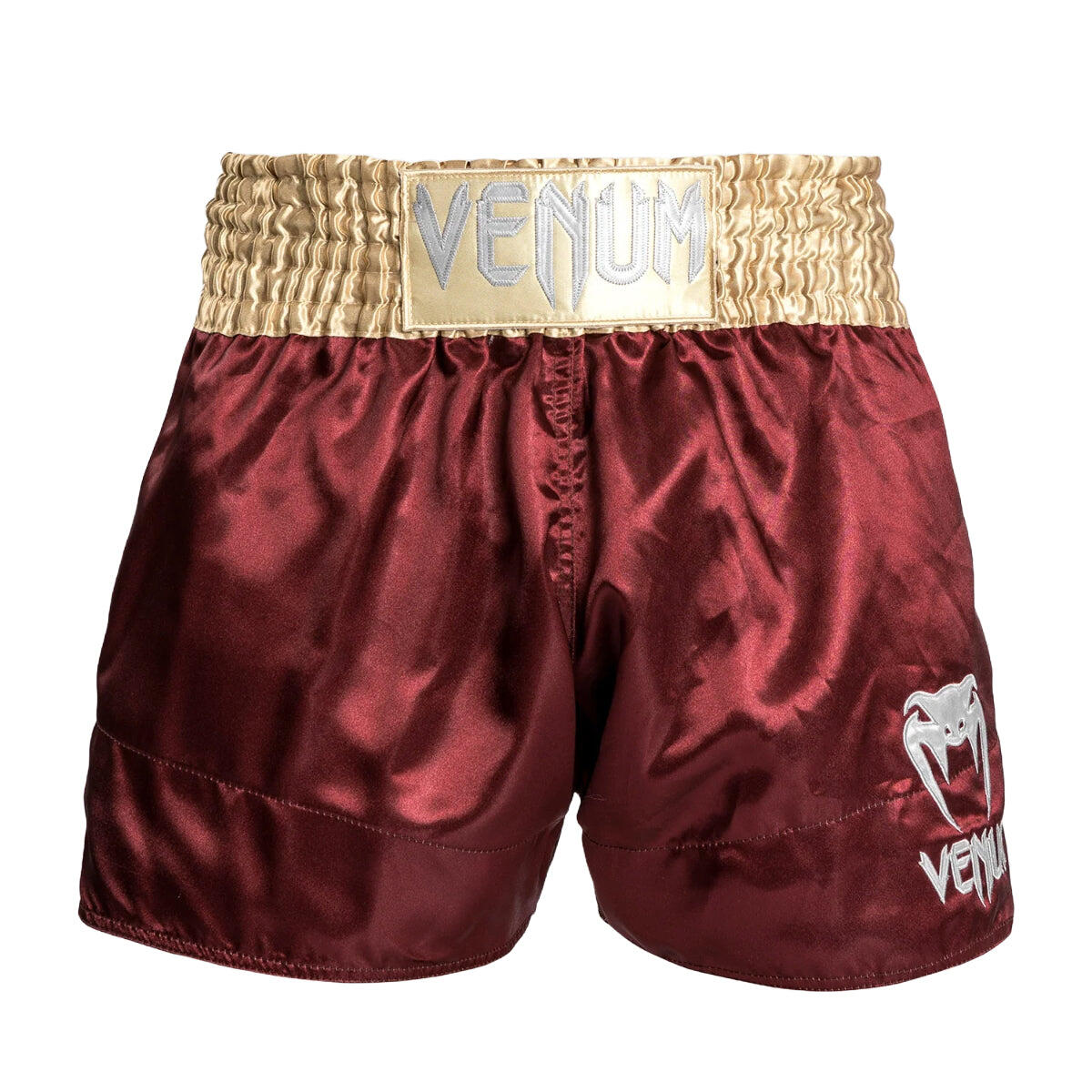 Pack De 2 Shorts Satin Brillant Superbody By Neofan - Taille XL - Rouge Et Jaune - Sous-vêtements Homme