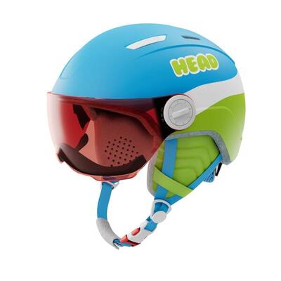 Noleggio visiera Head Jr Casco da sci/neve Blue Boy