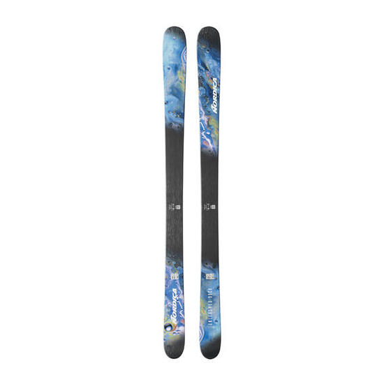 Nordica Unleashed 98 ca ski's zonebindingen, blauw voor heren