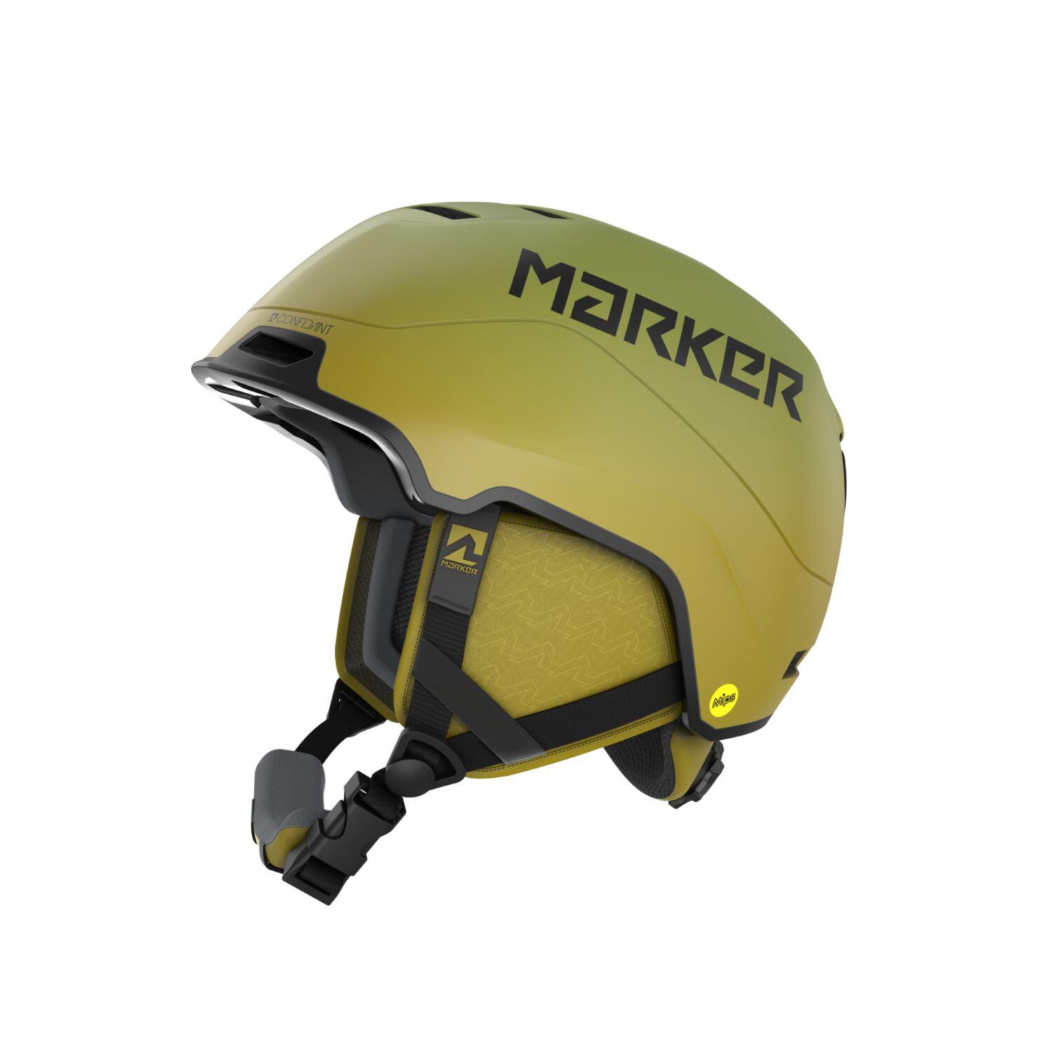 Marker - Casque De Ski Snow Confidant Mips Green Fade Homme - Casque - Vert - S - Decathlon