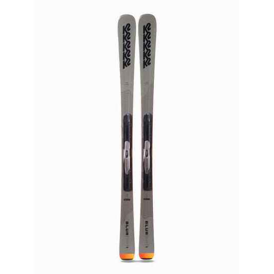 Pack esqui k2 blur xt + accesorios mxc 12 tcx gris hombre