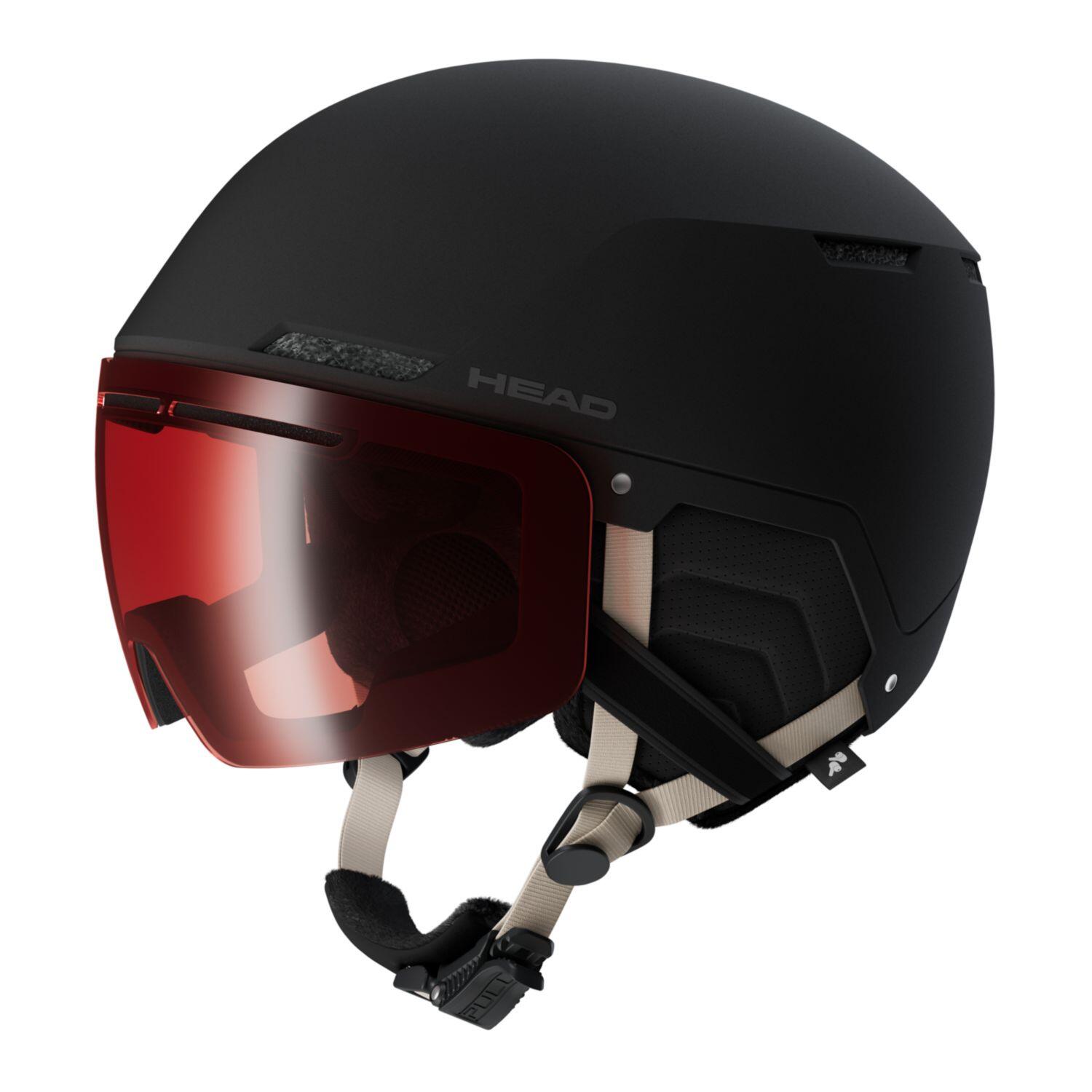 Head - Casque De Ski / Snow Cinema Rental Black Homme - Casque - Noir - 42 M/l - Decathlon