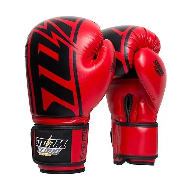 StormCloud Bolt 2.0 Boxing Gloves Red 8oz
