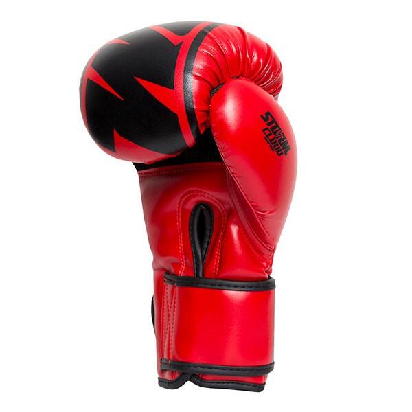 Rękawice bokserskie StormCloud Bolt 2 Czerwone 8oz 5/7