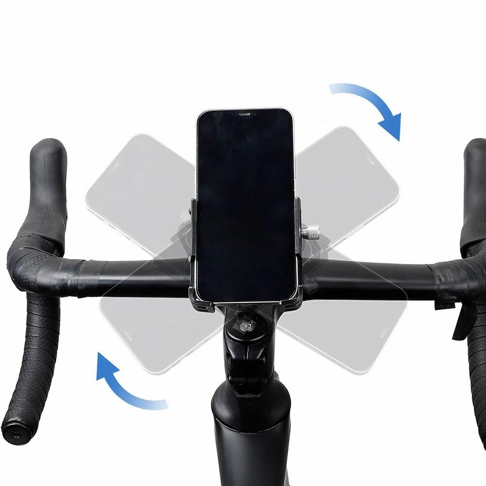 Supporto telefono bici alluminio compatibile GPS 3/7