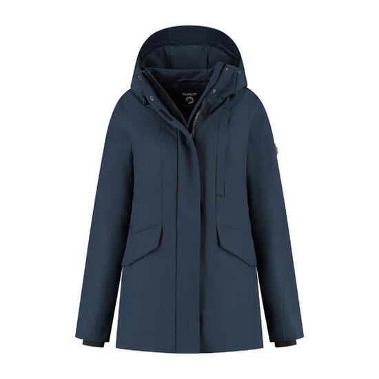 Lisbet Femmes - Parka - Imperméable - Bleu marine