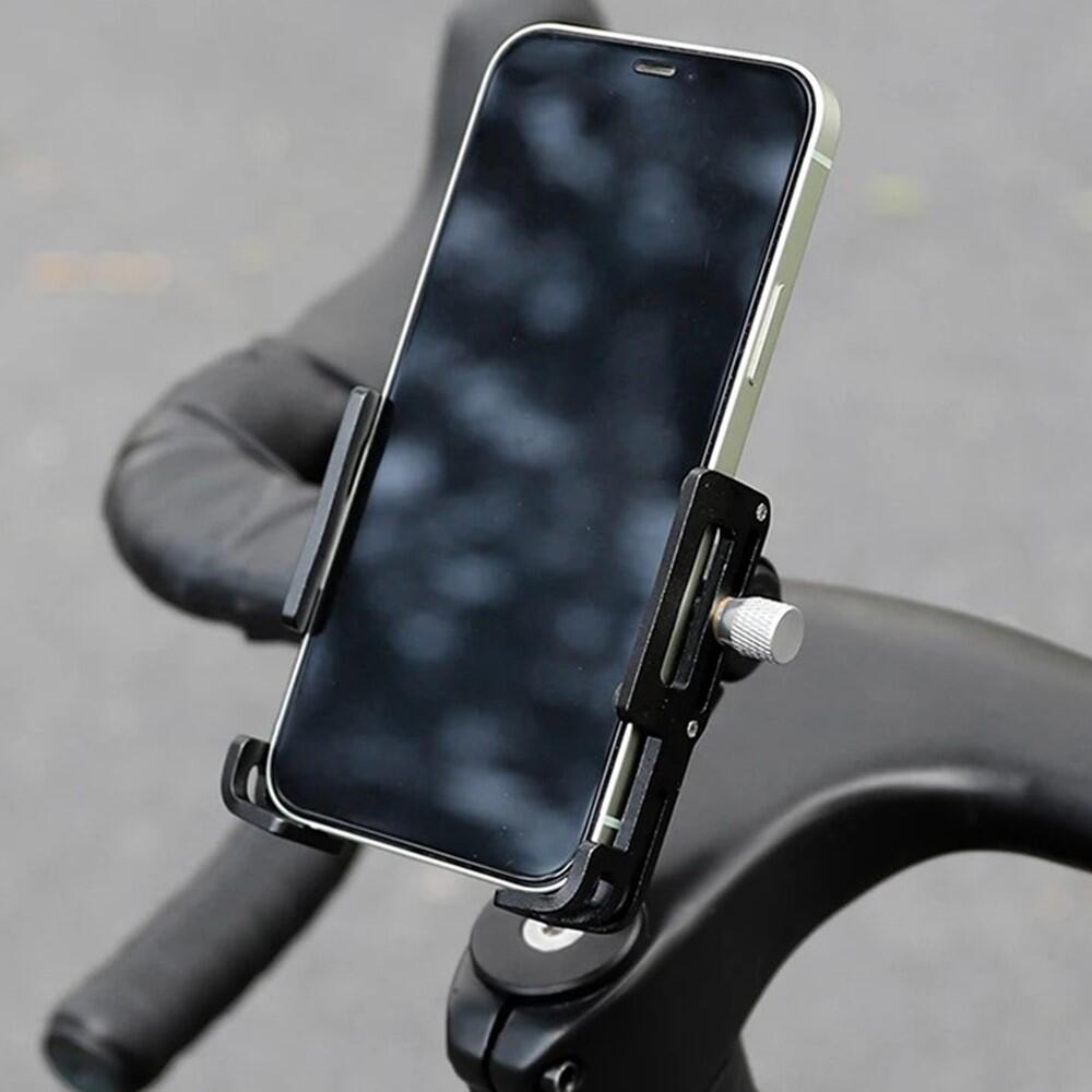 Supporto telefono bici alluminio compatibile GPS 7/7