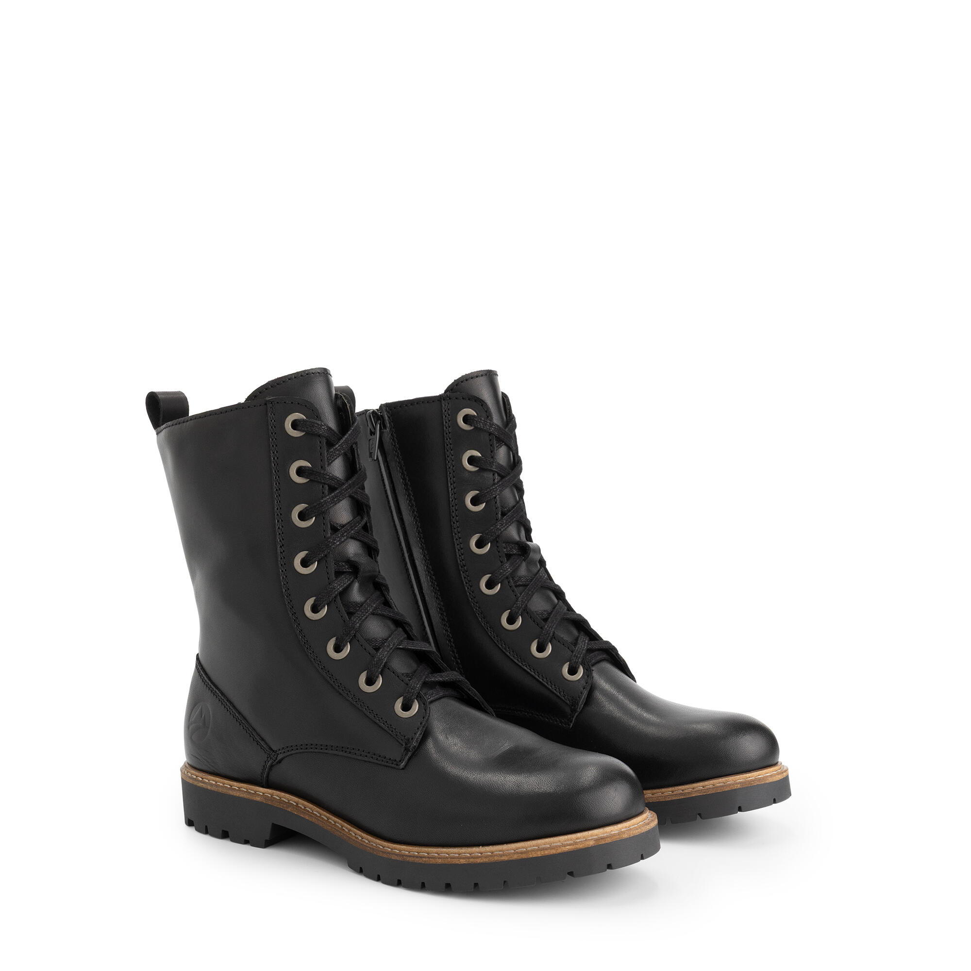 Travelin' - Ranelva Femmes - Bottines À Lacets - Doublure En Laine - Noir - Bottes - Noir - Decathlon