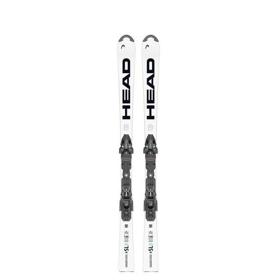 Head Wcr e.SL Rebel team sw ski pack + attacchi Ff 11 race White per ragazzi