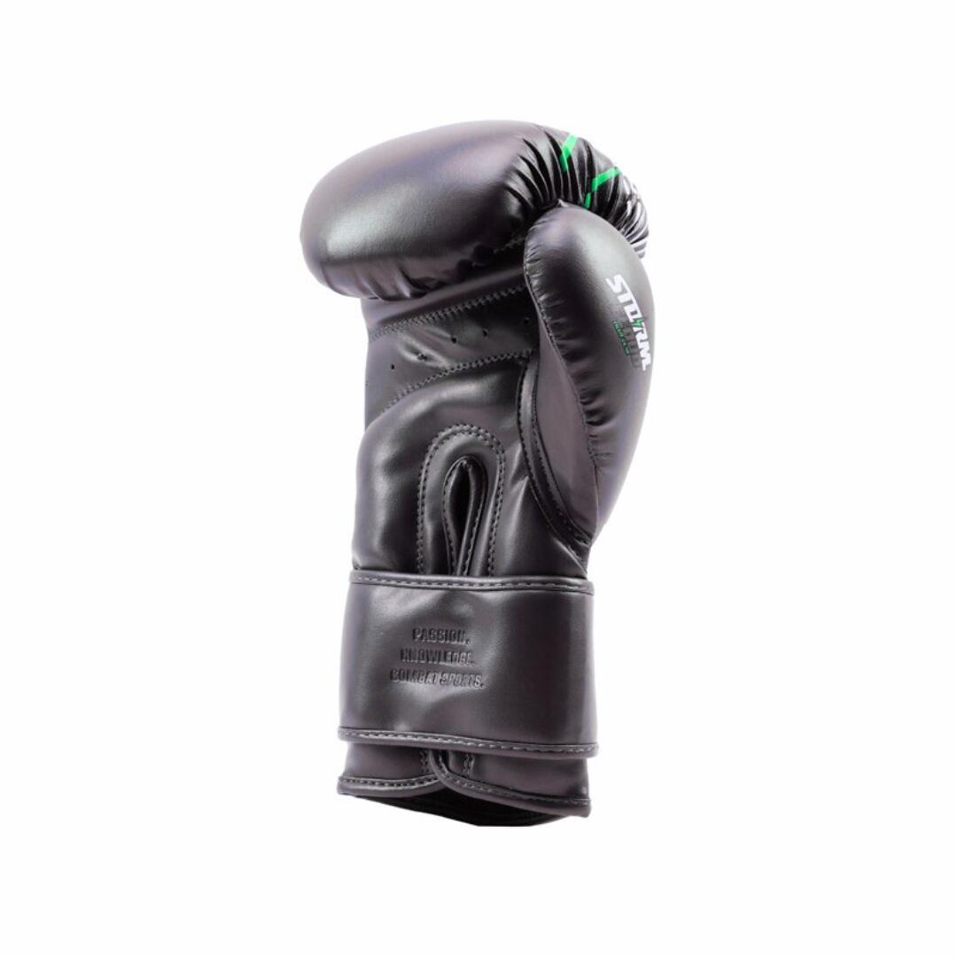 Rękawice bokserskie StormCloud StarFall Grafit-Limonka 10oz 4/7