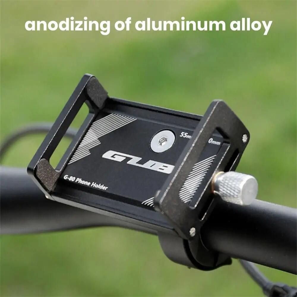 Supporto telefono bici alu regolabile 55–100 mm 2/7