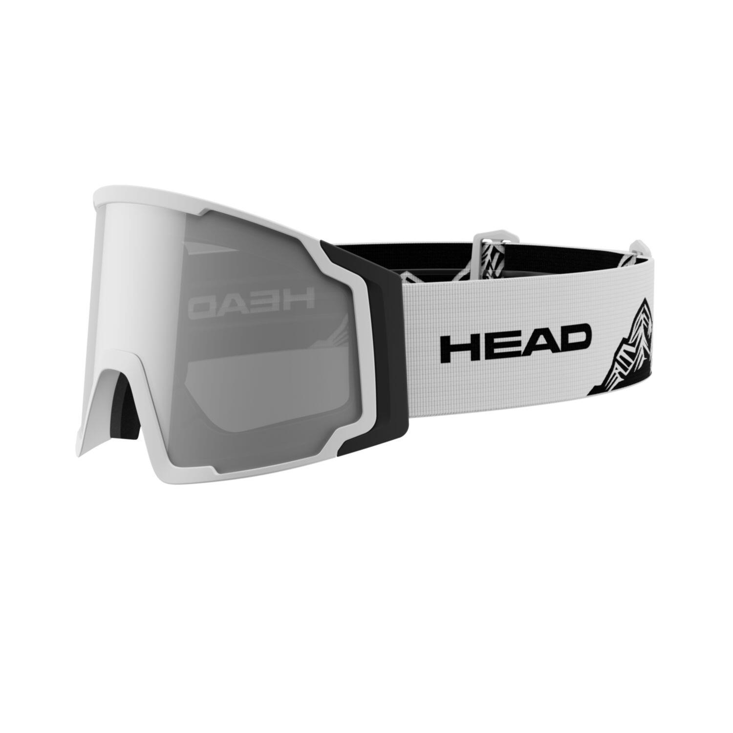 Head - Masque De Ski / Snow Neves Silver White Cat S2 Adulte - Masque - Blanc - 42 M/l - Decathlon
