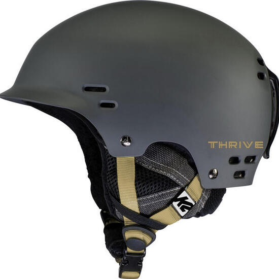 Skihelm / Snow Thrive Donkergrijs Man