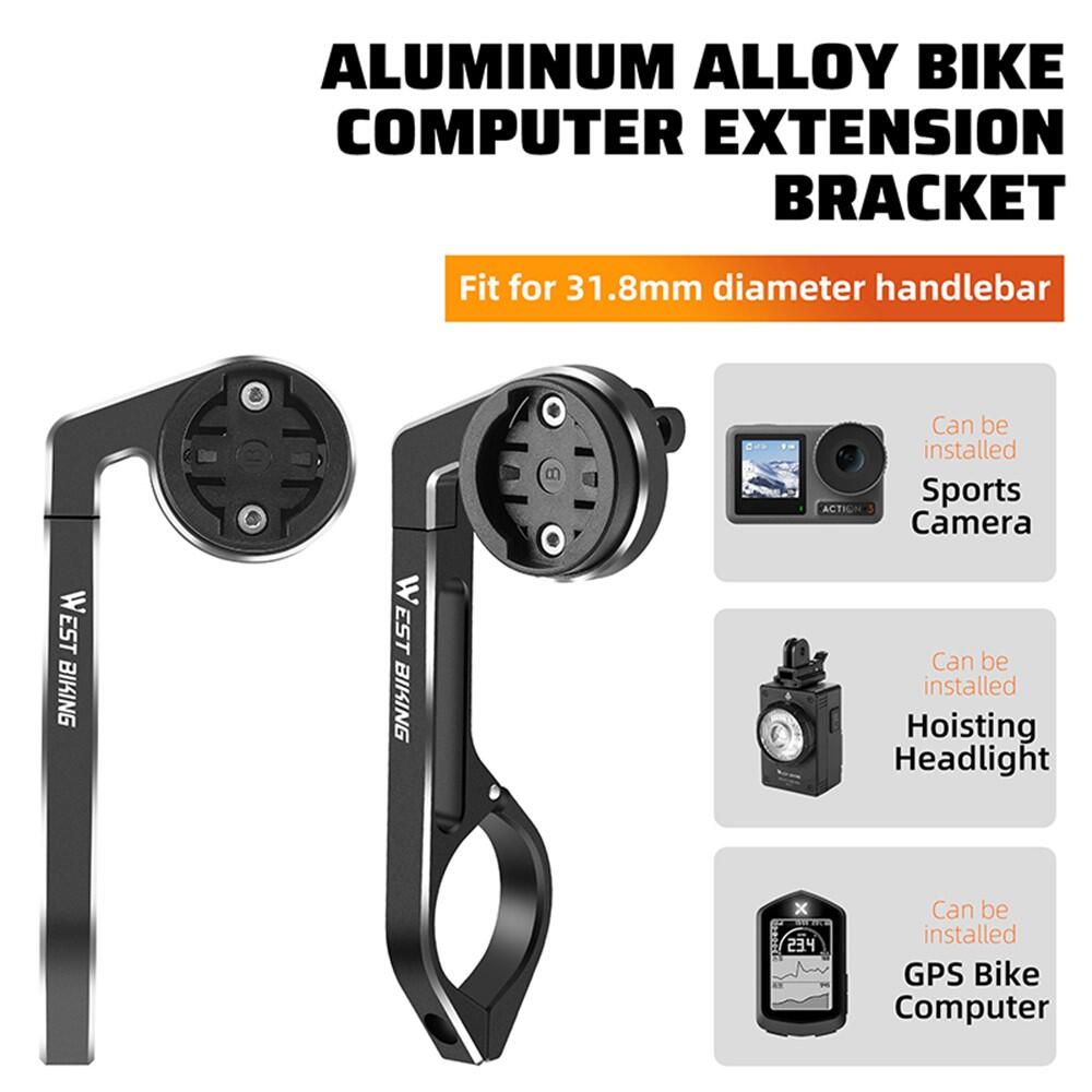 Aluminum Bike Computer Mount for Handlebar Attachment 3/7