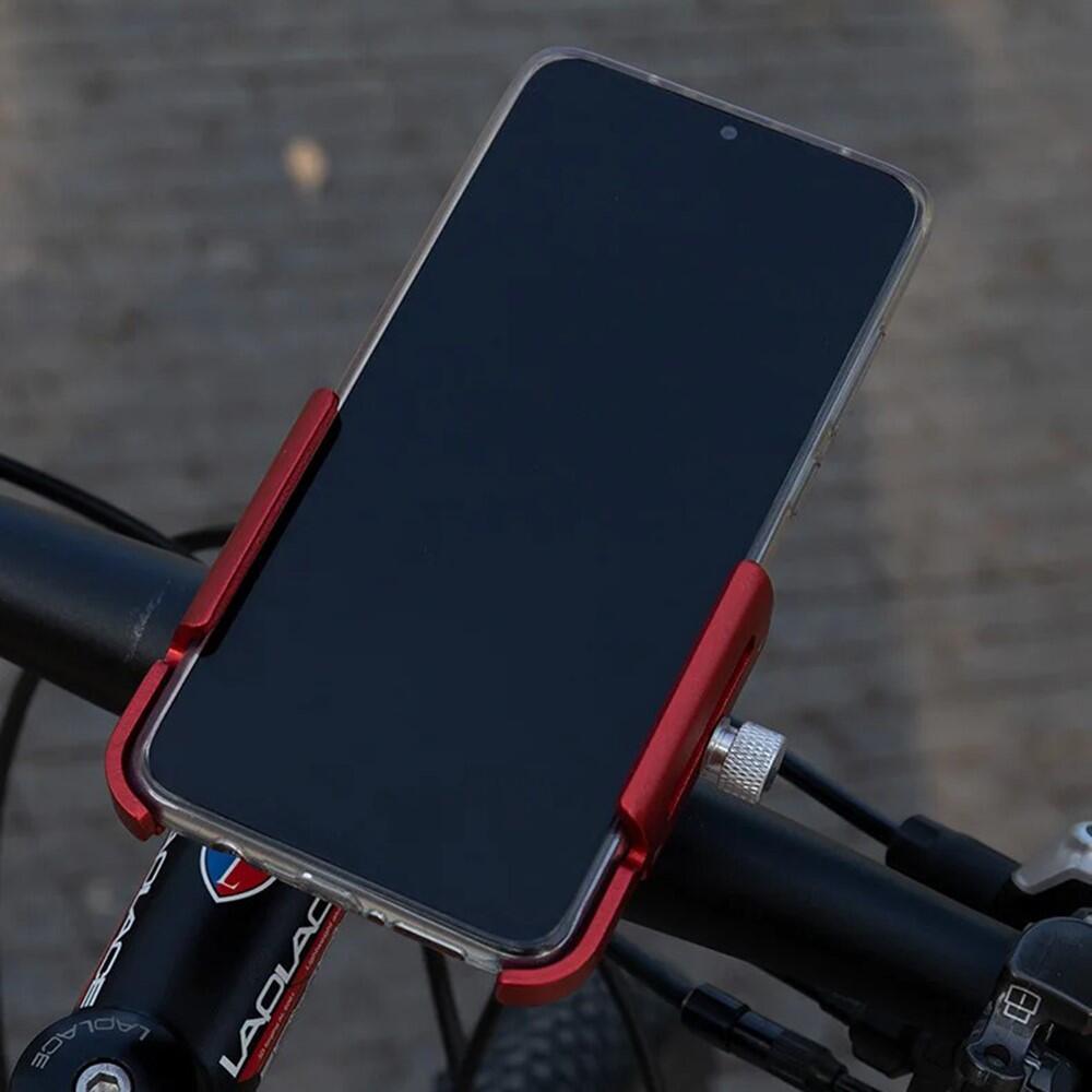 Supporto telefono bici alluminio GUB P30 manubrio 2/7