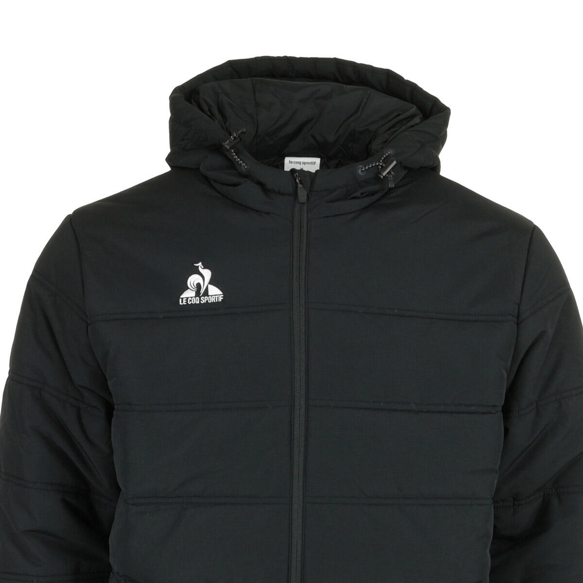 Veste d'entraînement pour homme avec capuche LE COQ SPORTIF - Noir 3/3