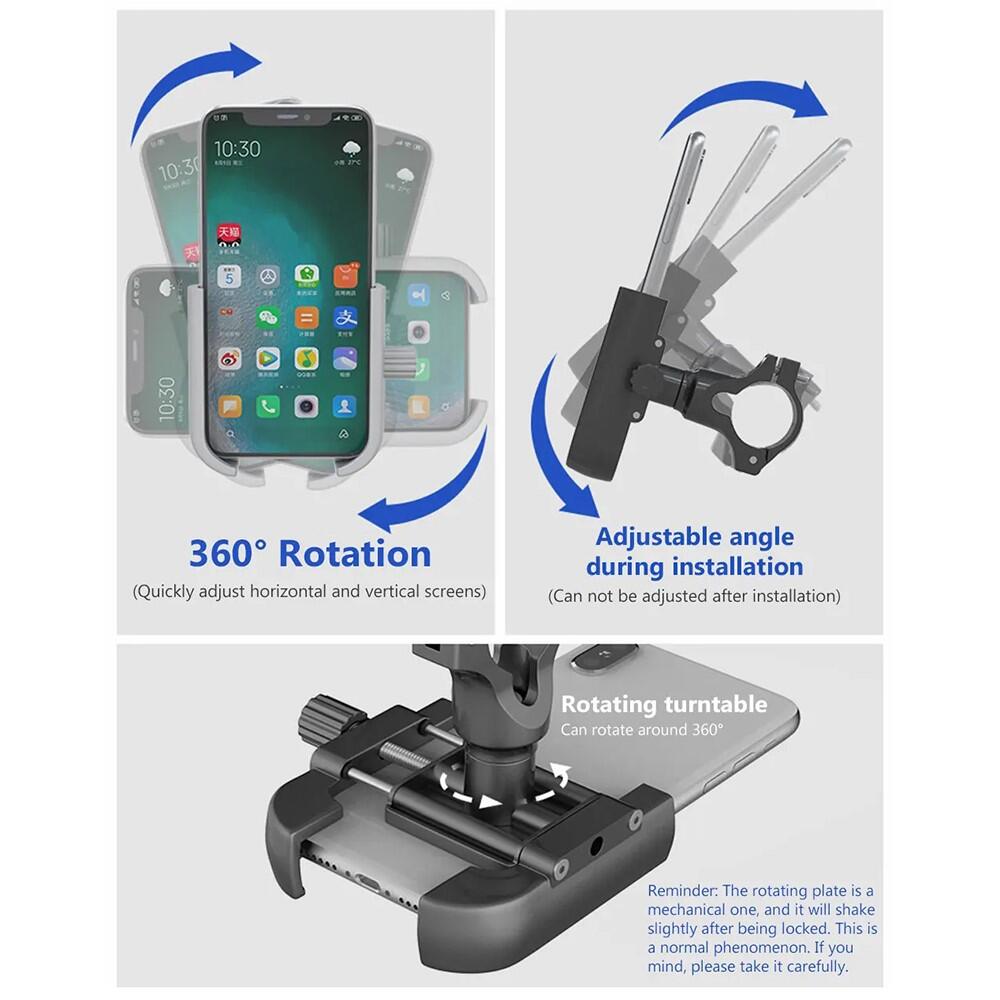 Support Téléphone Vélo Etanche Réfléchissant, Porte Téléphone Vélo